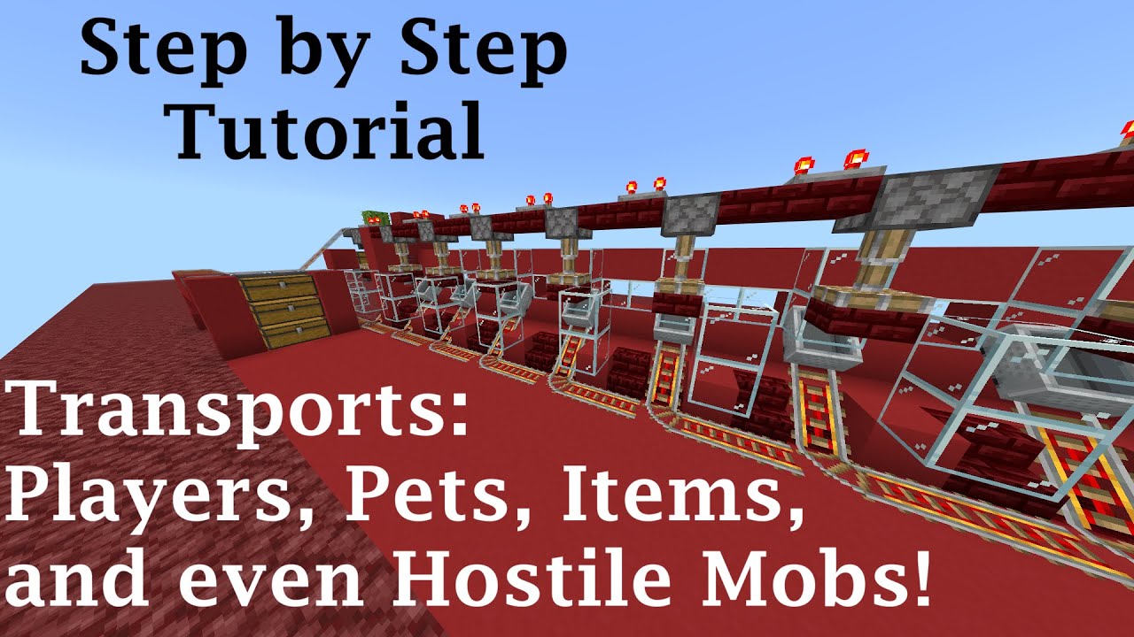 How to Build a Minecart Train Station in Minecraft | Bedrock Edition Tutorial