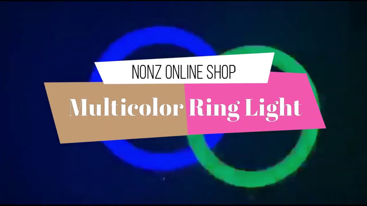 Multicolor Selfie Ring Light