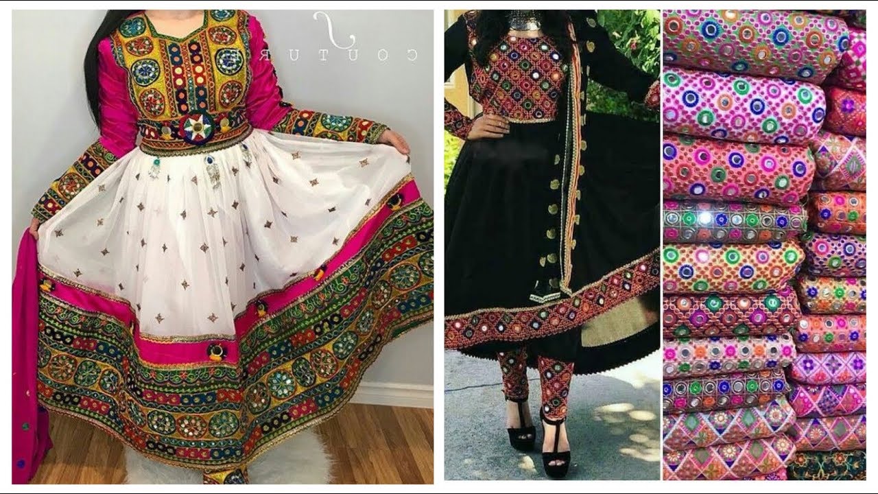 Simple traditional kurti design ideas from heavy mirror work fabric,rajasthani kurtis