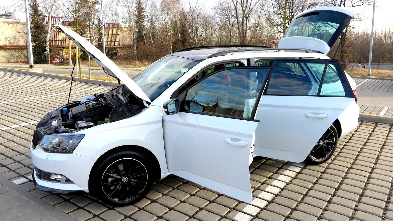Walkaround New Škoda Fabia Combi Monte Carlo 2017