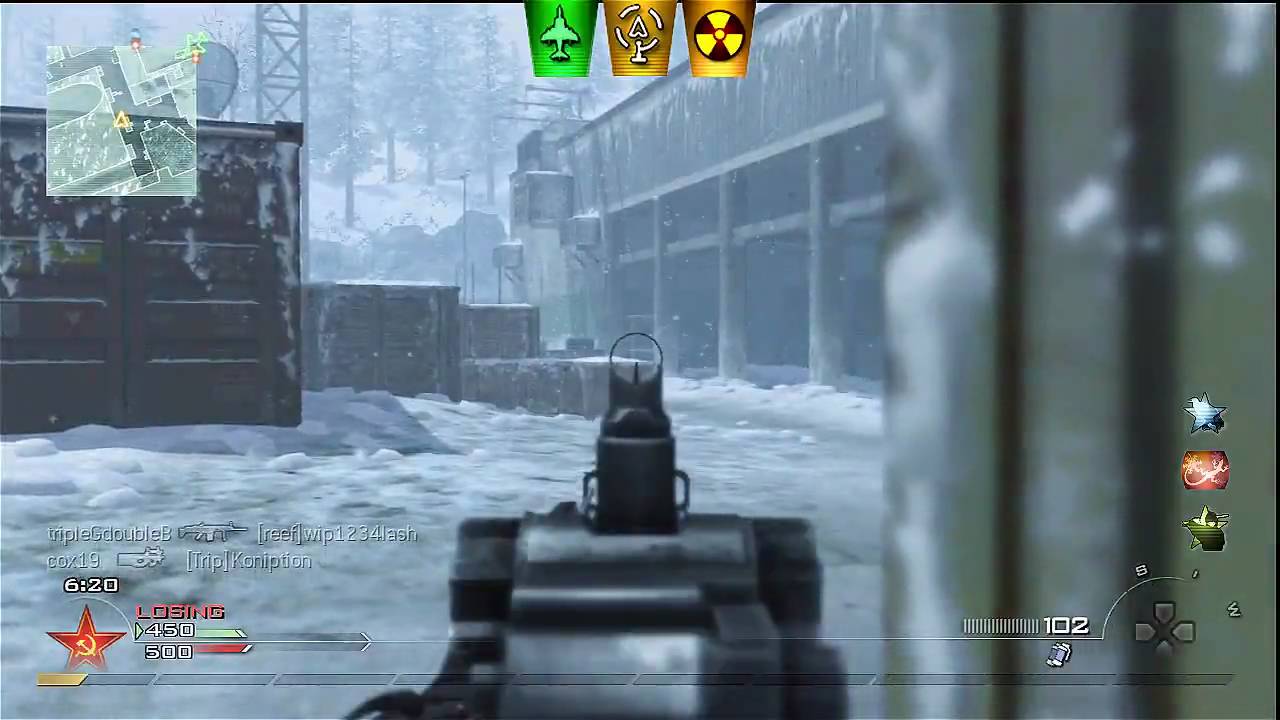 MW2 Gameplay - Tactical Nuke on Subbase FFA - No Commentary