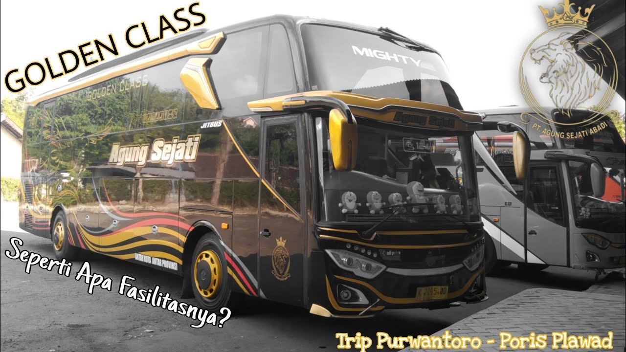 Naik Bus Agung Sejati Golden Class | Seperti Apa Fasilitasnya?