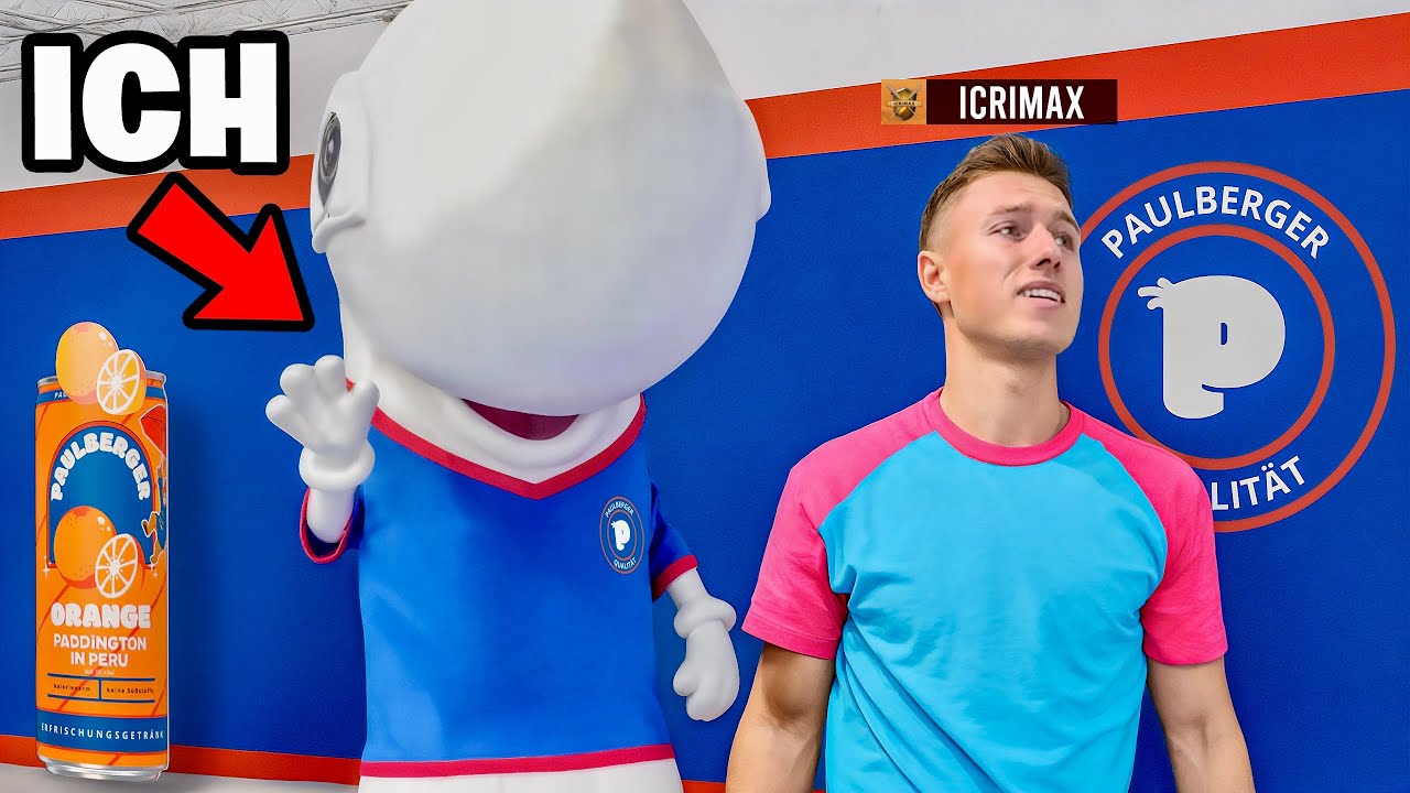 ich VERKLEIDE MICH als iCRIMAX MASKOTTCHEN auf der GAMESCOM!