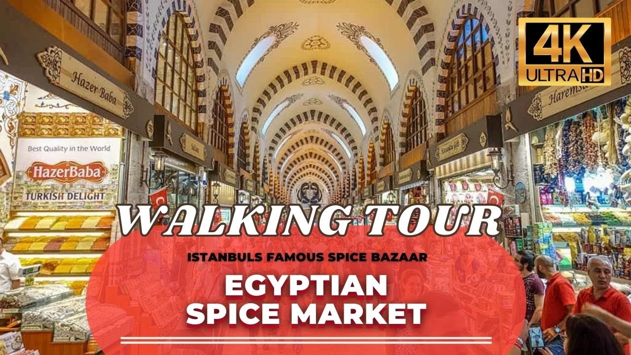 Istanbul Walking Tour Inside the Egyptian Spice Bazaar