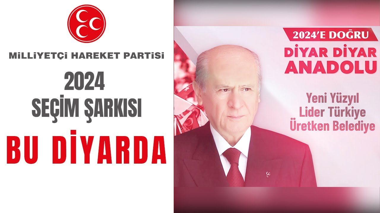MUSTAFA YILDIZDOĞAN - BU DİYARDA ( MHP 2024 ) SEÇİM ŞARKISI