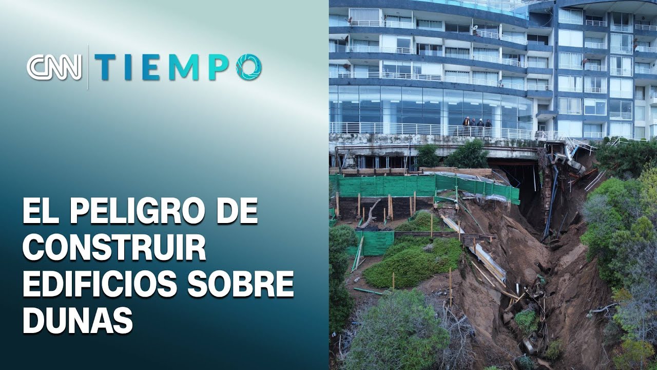 Nuevo socavón en Viña del Mar tras intensas lluvias | CNN Tiempo