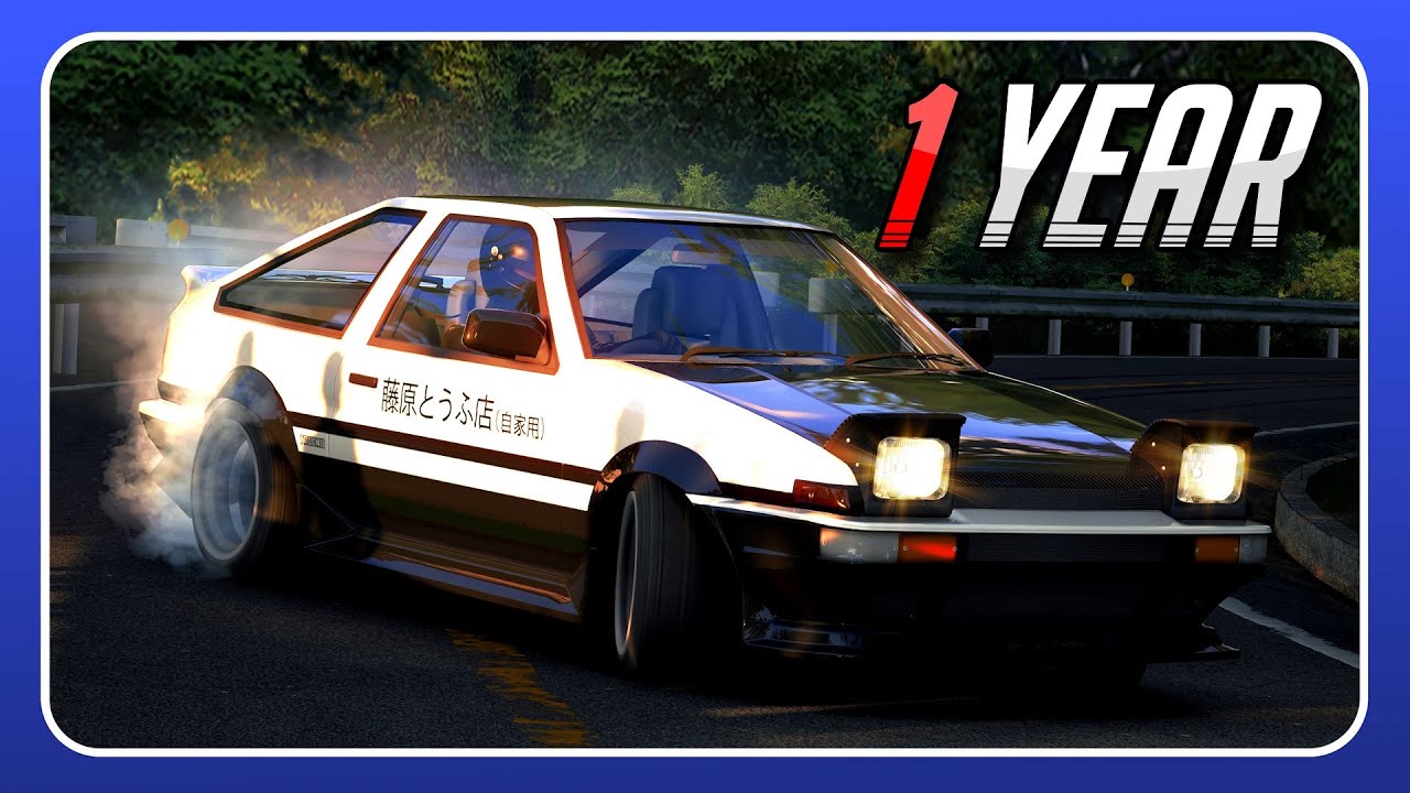 I Drove Mt Akina for 1 YEAR (Assetto Corsa)