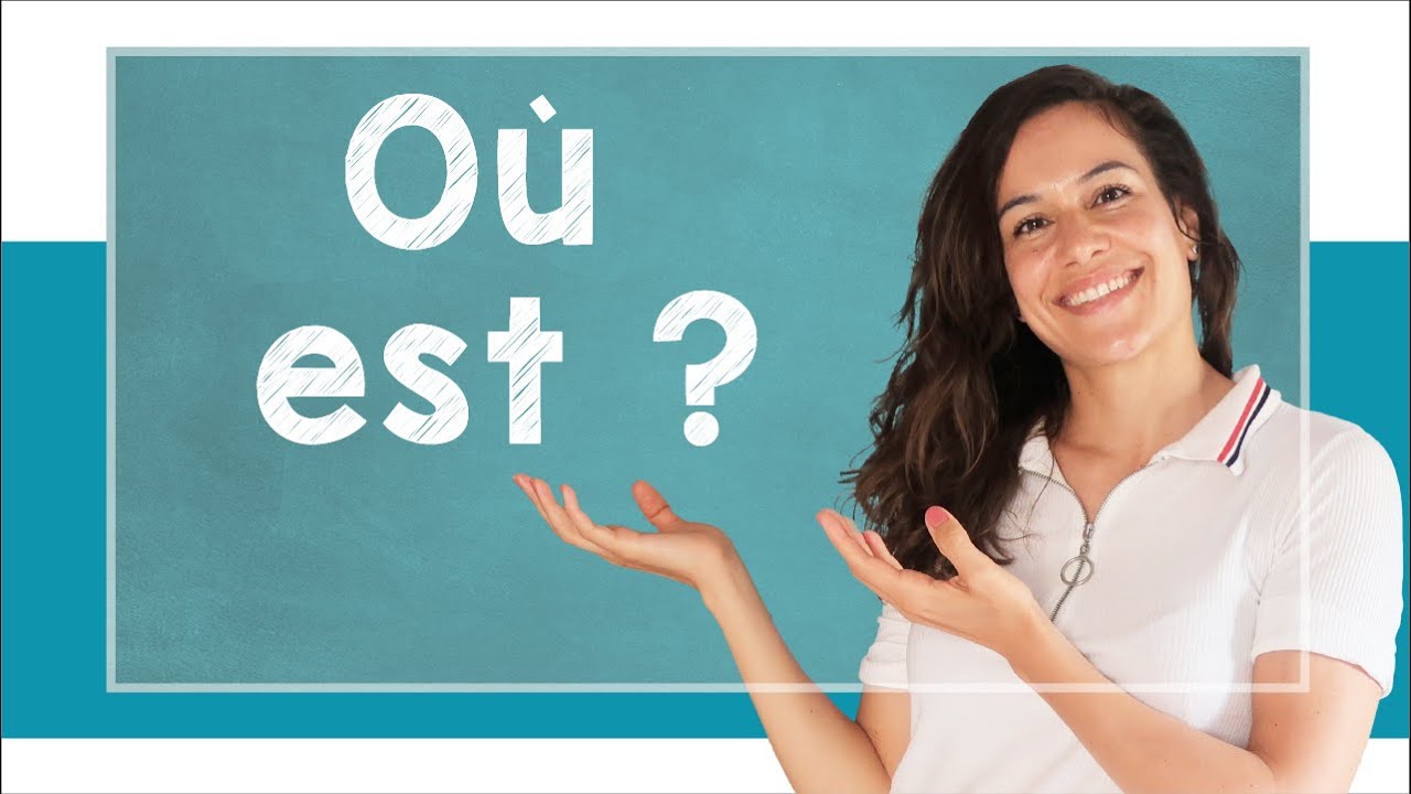 O&ugrave; est - Asking for and Giving Directions in French - A1 [with Alicia]