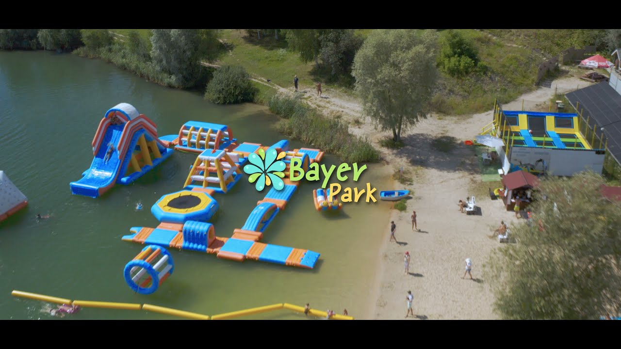 BAYER PARK - dmuchańce na wodzie koło Krakowa