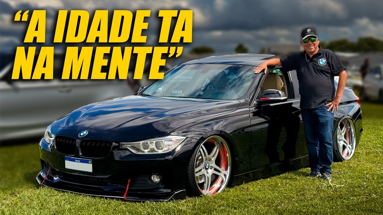 ELE TEM 73 ANOS E ANDA DE BMW REBAIXADA!