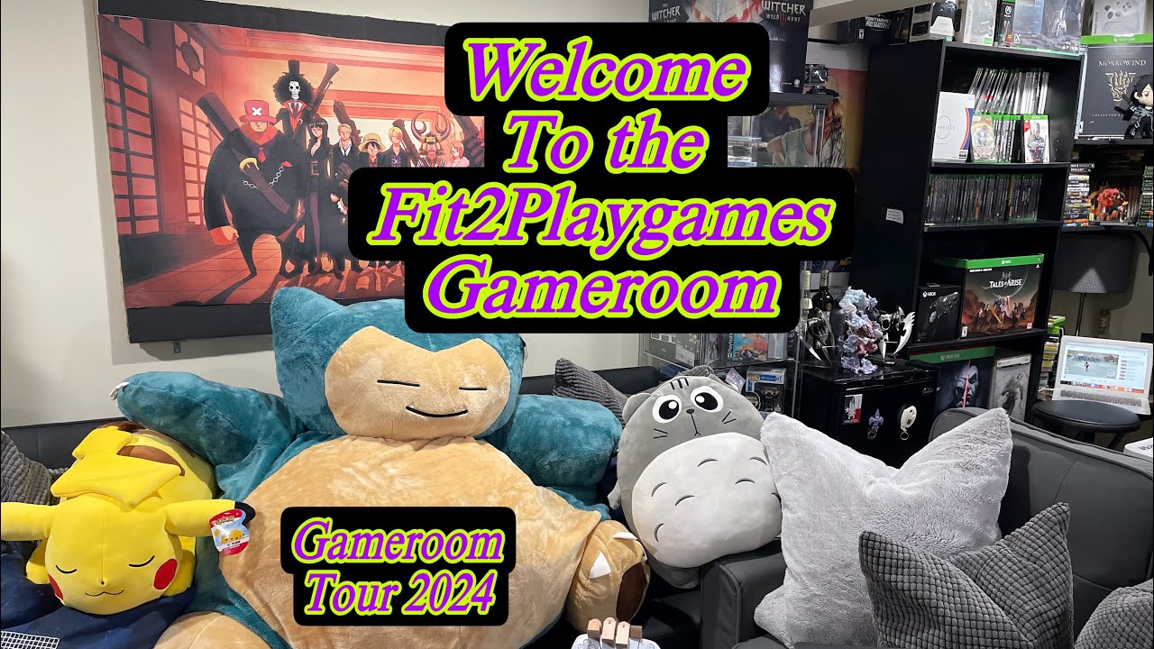 Welcome to my Video Game Room Tour 2024!