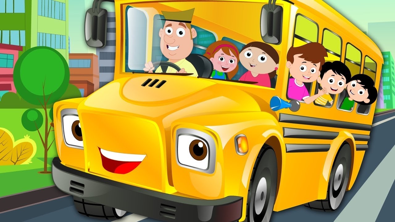 Wheels On The Bus Poem 2026 | New Nursery Rhyme Songs 2026 | Cartoons for Babies | New English Poems