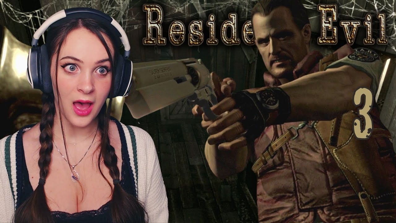 Двигайся, Джилл… Двигайся! | Resident Evil | Прохождение вслепую | Часть 3
