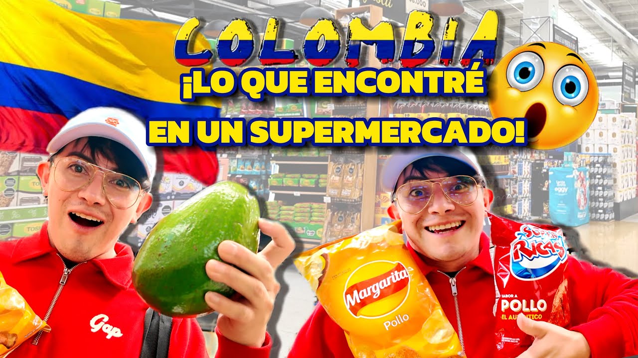 Entré a un supermercado en Colombia y NO CREERÁS lo que encontré 😱🇨🇴 | Damian Cervantes