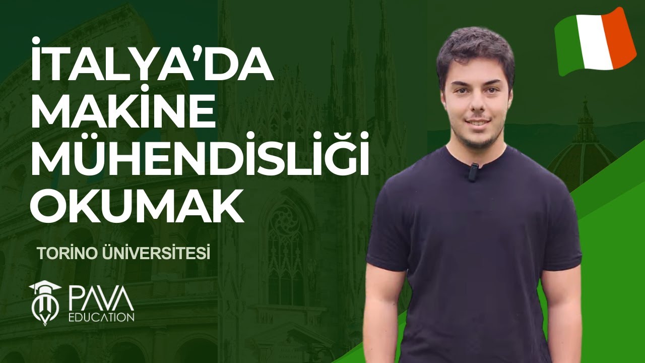 İtalya'da Makine Mühendisliği Okumak I  Politecnico di Torino
