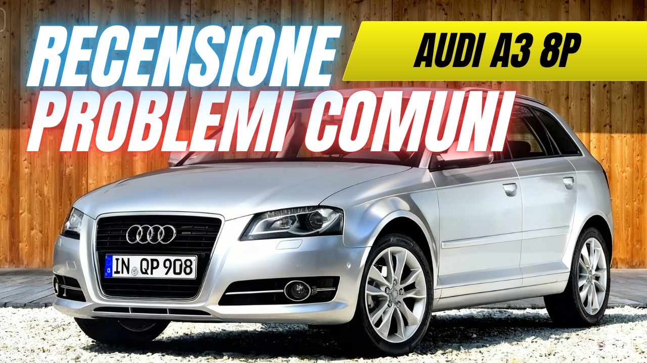 Audi A3 8P (2003-2013) - Problemi comuni e Recensione completa
