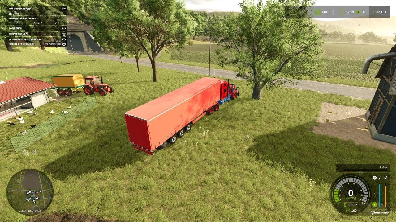 Перевожу силос ближче до ферми Farming Simulator 25