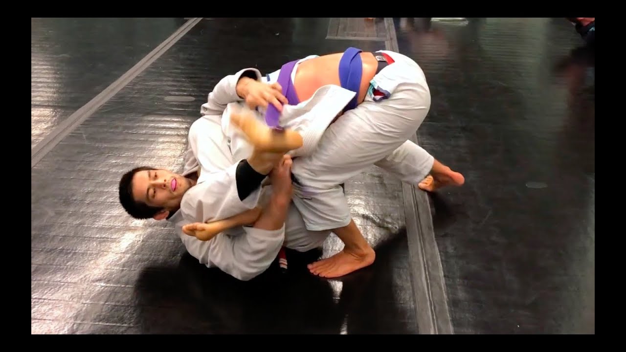 BJJ Purple Belt Promotion...While Rolling!