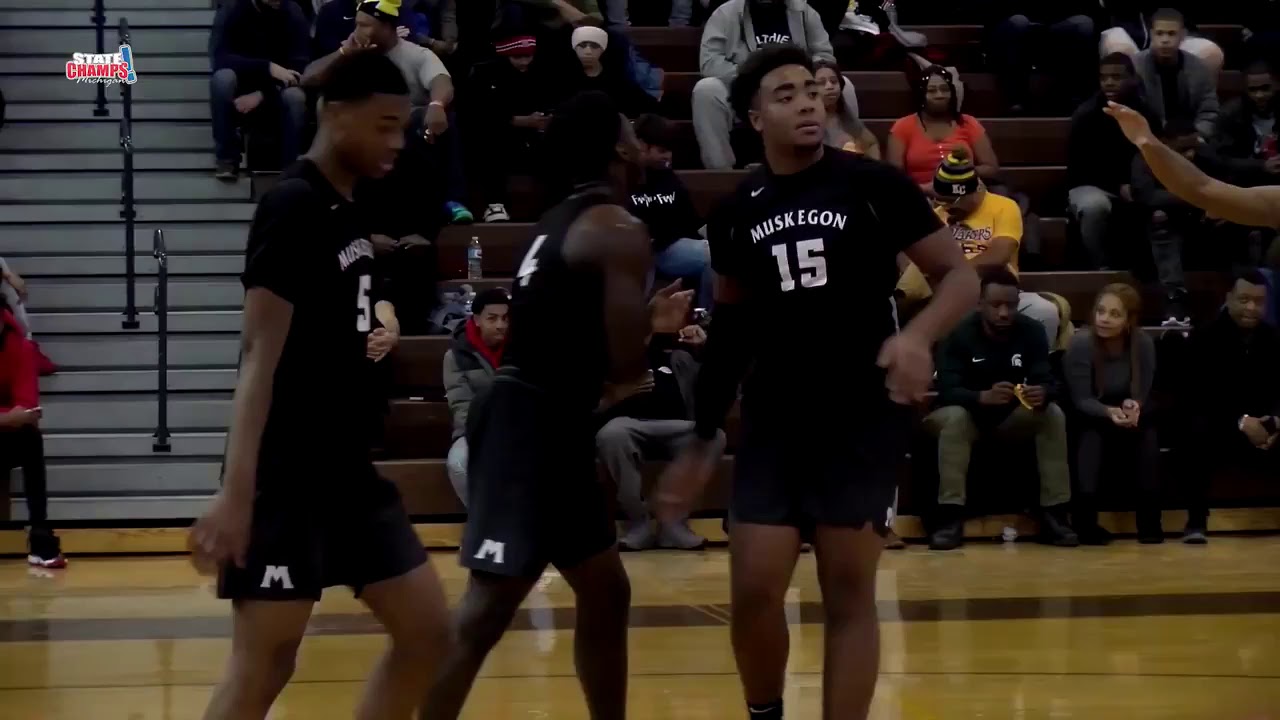 Muskegon vs  Ferndale | Boys Basketball | 1-20-20 | STATE CHAMPS! MI
