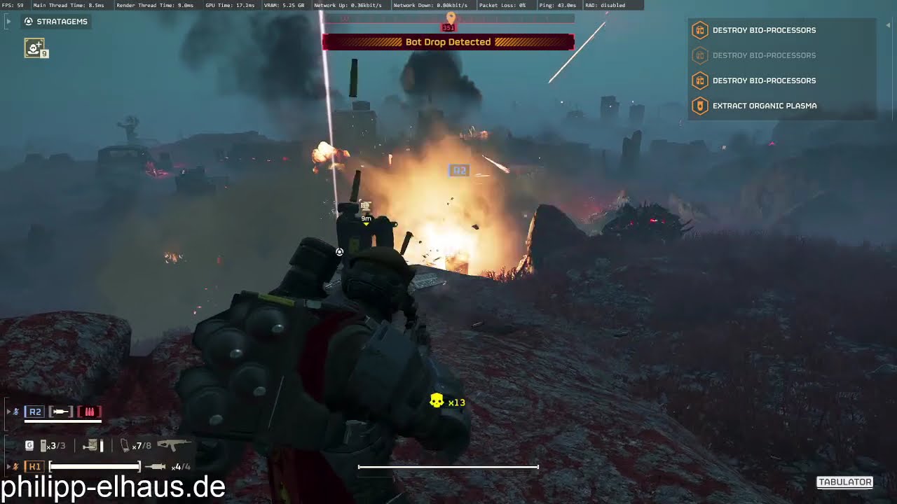 HellDivers 2 - Bot Missions on Helldive