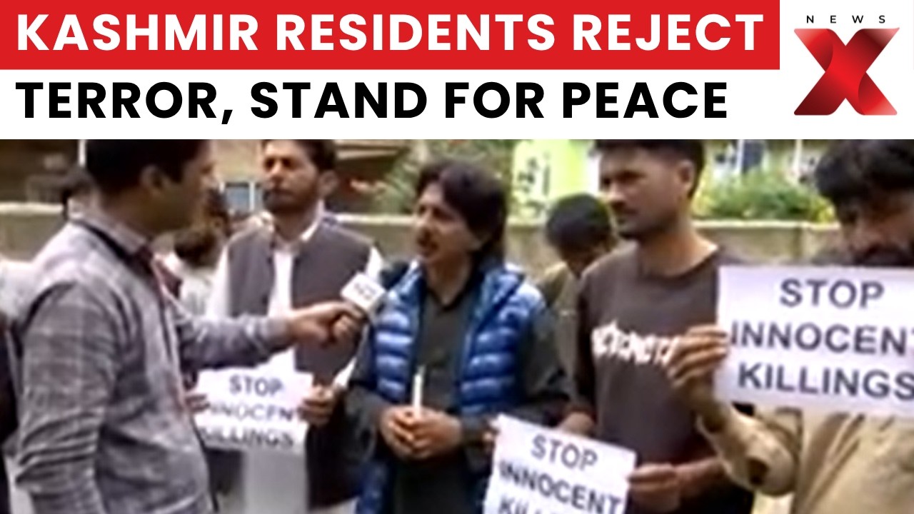 Kulgam Terror Attack: Kashmir Locals Unite Against Terror, Demand Peace After Killings | NewsX