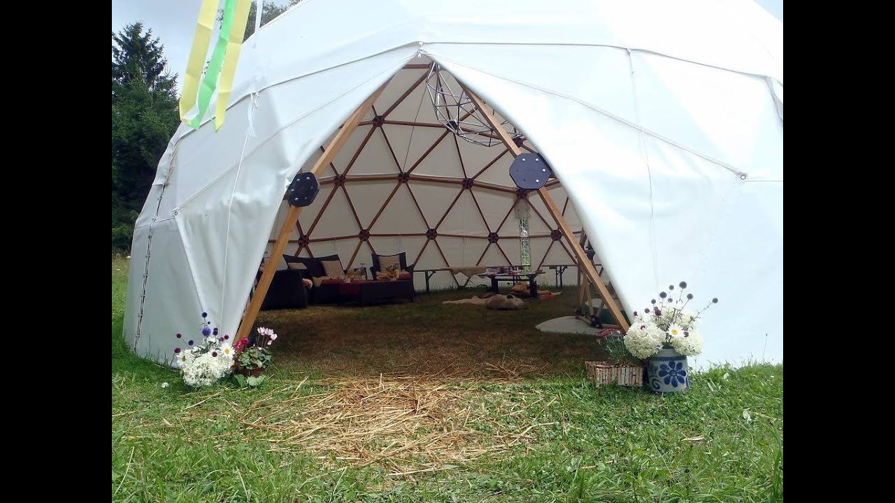 UDOMIA Geodesic Domes 8 Meter 4V