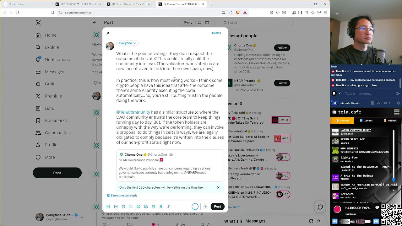 teia.cafe Livestream: - Music/Art/Gaming/Crypto (#Tezos Seattle)