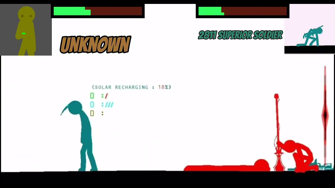Unknown Vs 2811 [Battlefinders with healthbars]