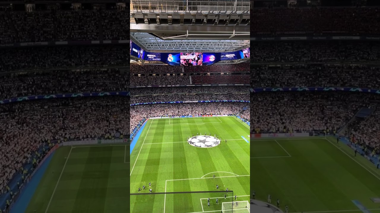 HALA MADRID Y NADA MÁS!!! REAL MADRID-BAYERN #championsleague