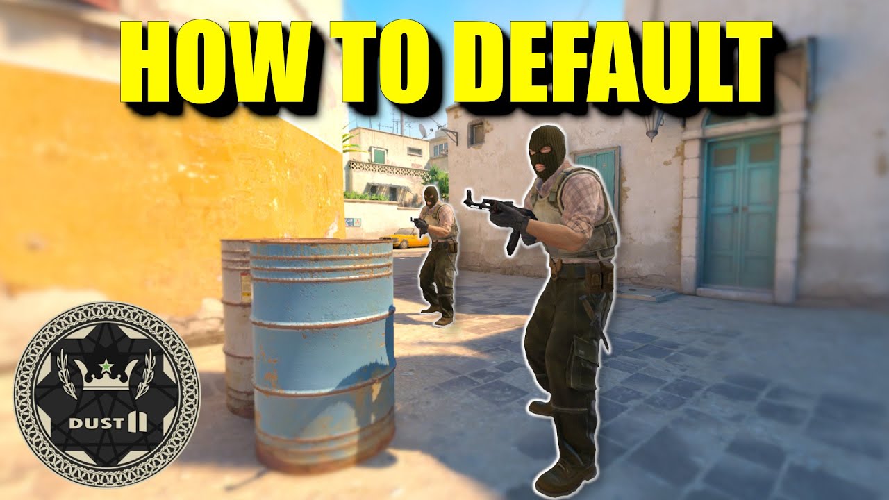 How To Properly Default on Dust2 - T Side