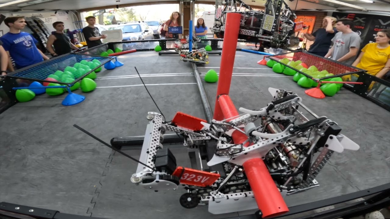 Vex Over Under Worlds Scrimmage rounds