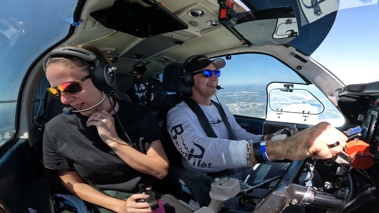 Blowing Through Final, Flying Apopka To Ft Lauderdale In A Twin