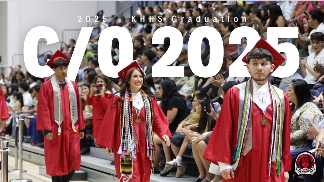 KHHS Class of 2025 Graduation Entrance
