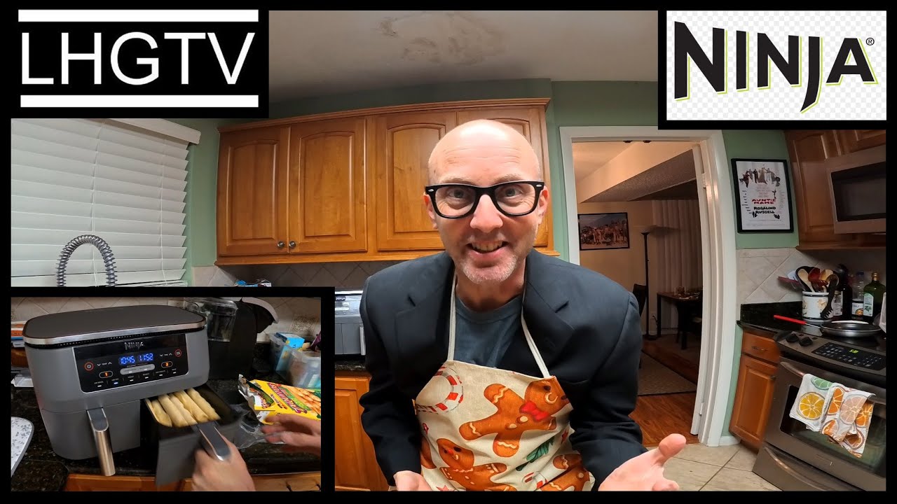 LHGTV // AMERICANA COOKING // NINJA DUAL AIR FRYER TEST //