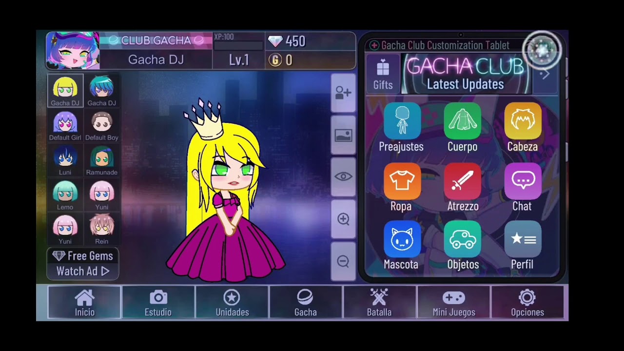 Making the characters of Rapunzel with 💥Gacha Club 💥
