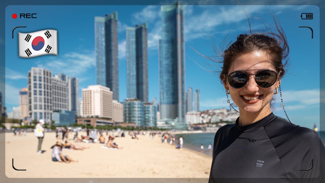 Así es Busan, la playa más grande y popular de Corea del Sur