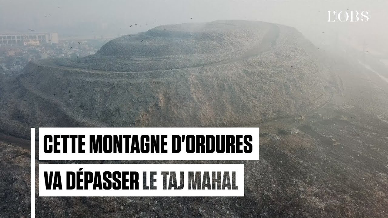 Cette décharge indienne dépassera le Taj Mahal en 2020