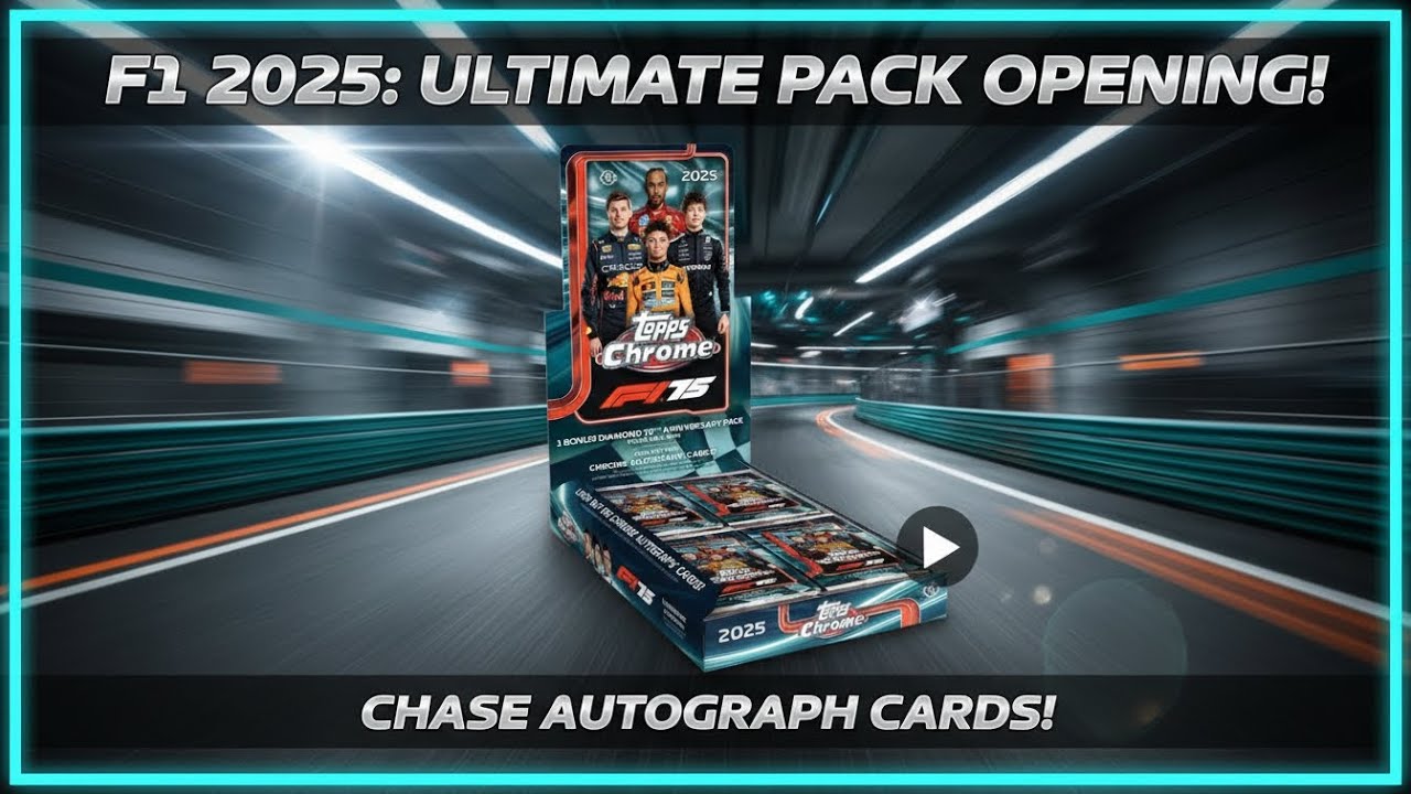 TOPPS CHROME F1 HOBBY BOX 🔥 Teil 1 | Topnummerierung, Autogramm oder Case Hit?