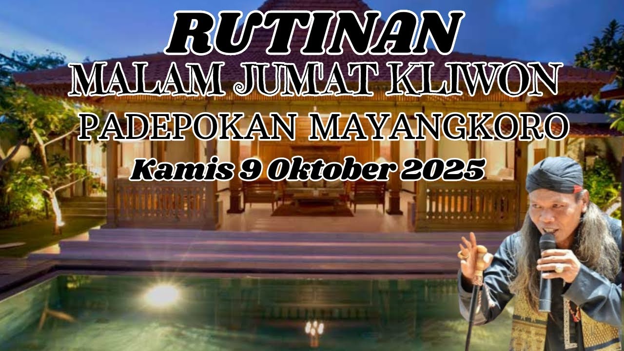 🔴Live Gus Gendeng 9 Oktober 2025 Rutinan Malam Jum'at Kliwon