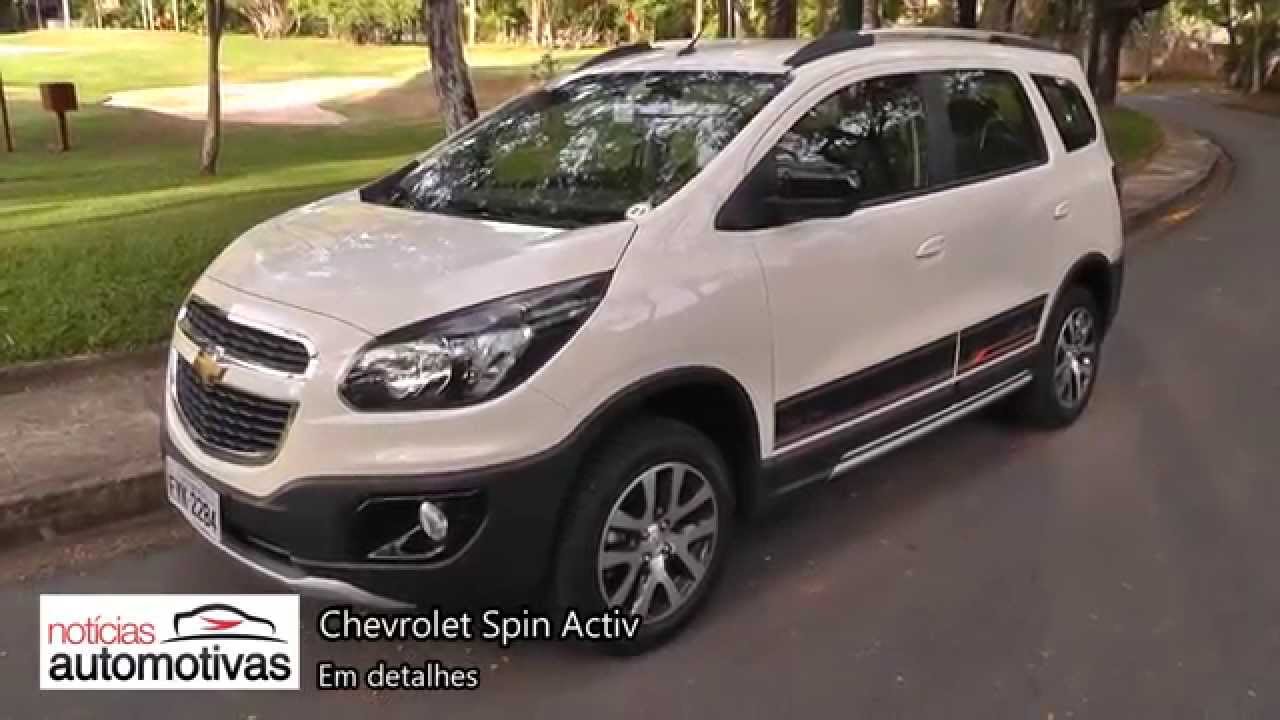 Chevrolet Spin Activ - Detalhes - NoticiasAutomotivas.com.br