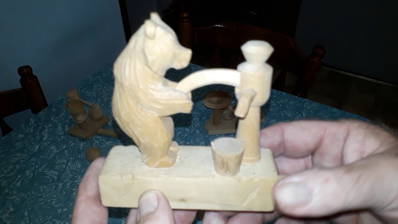 6 Traditional Russian wooden toys