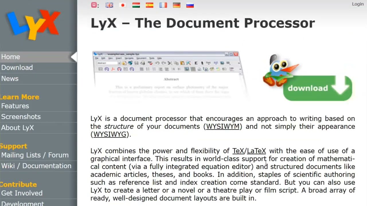 LyX Tutorial for Beginners | Learn How to download and  Use LyX for Document Creation