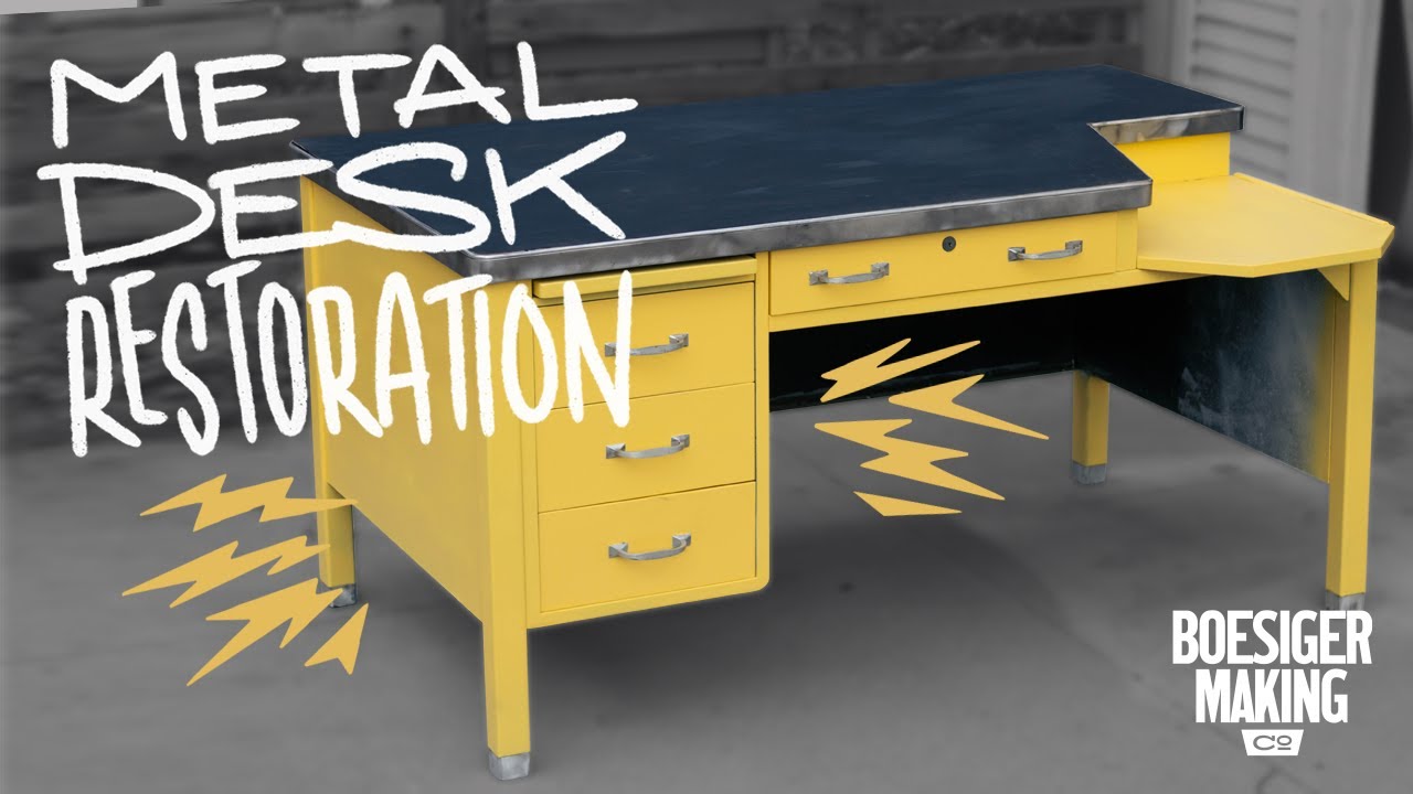 Old Tanker Desk Restoration