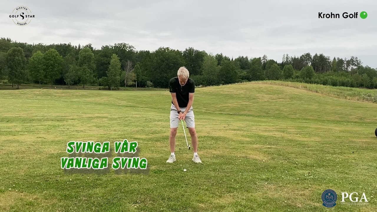 Svingtips med Niclas Krohn - Bollen har sjunkit ned i semiruffen