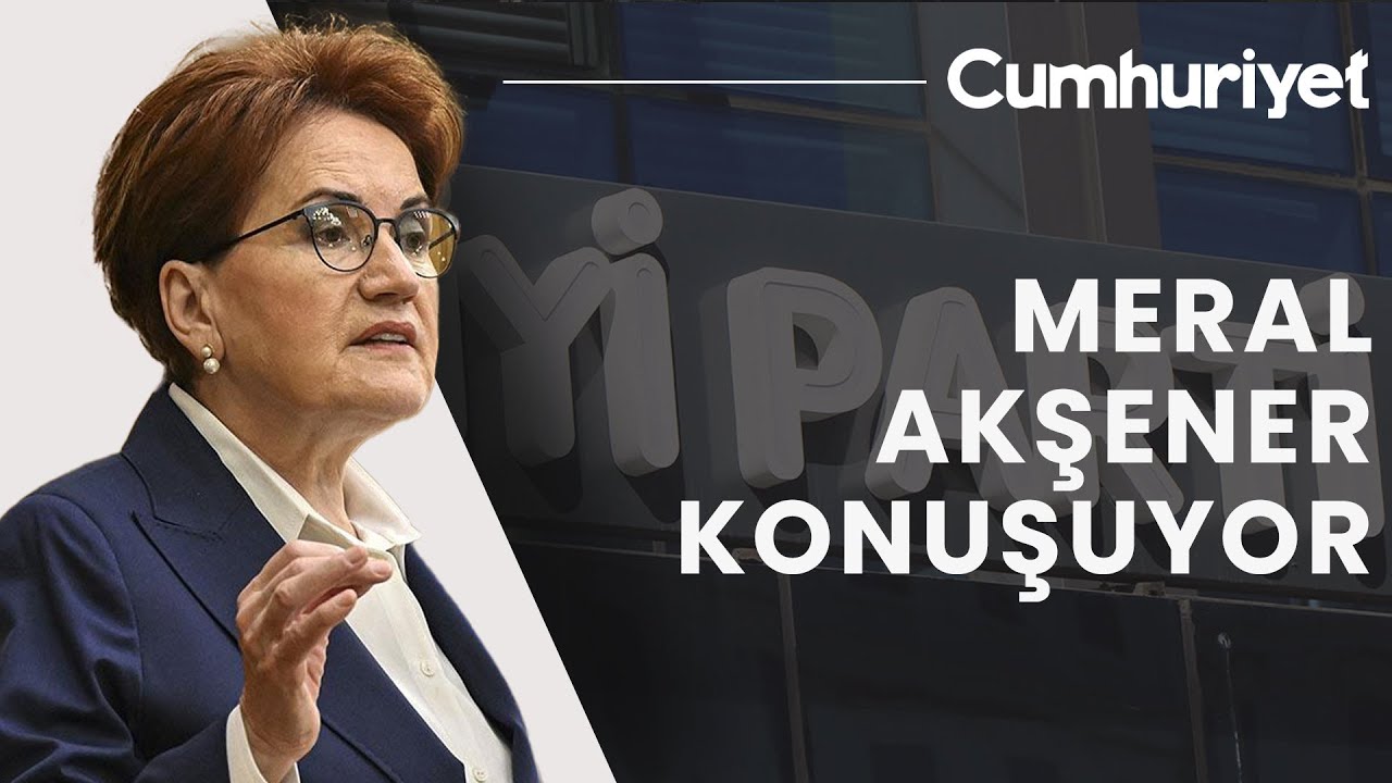#CANLI İYİ Parti lideri Meral Akşener Yozgat'ta konuşuyor