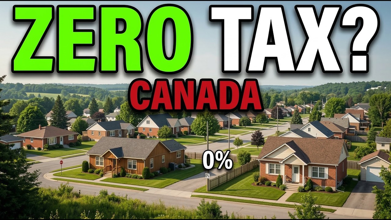 7 Canadian Towns Where Property Tax Is Almost Zero (And Why)