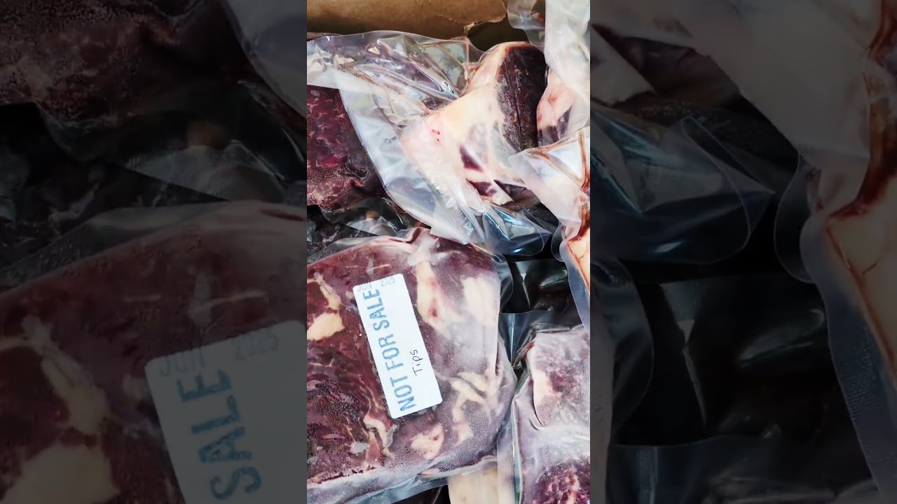 Buying a side of beef from the local farm #beef #grassfed #localfood