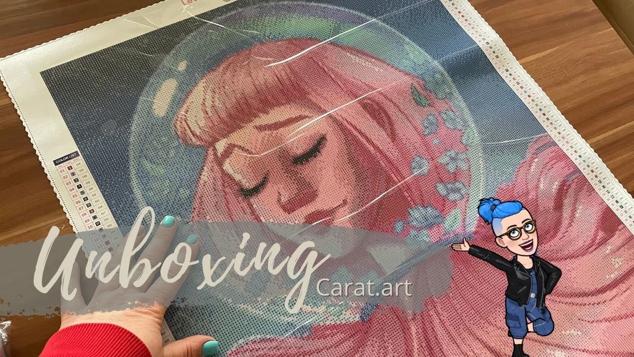 Diamond Painting Unboxing | Carat.art | Beautiful World von Simma  - Neue Collection