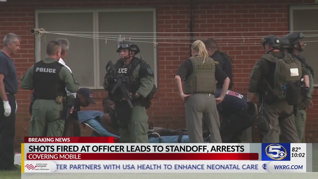 Barricaded suspect in custody after shootout with MPD officers