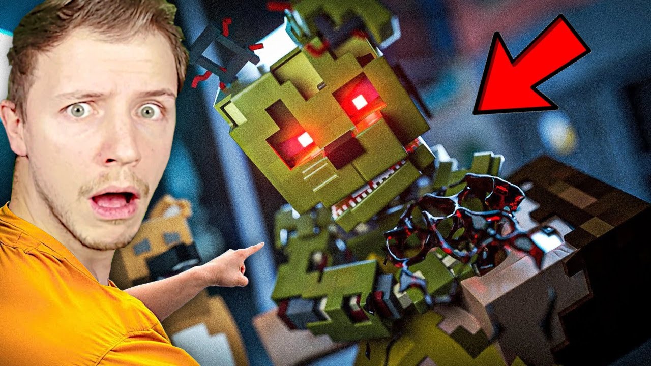 Ich habe SCRAPTRAP GEFUNDEN (Geht Schief) in Minecraft FNAF